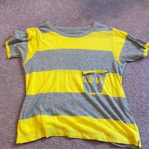 Zadig & Voltaire Striped Short Sleeve Shirt